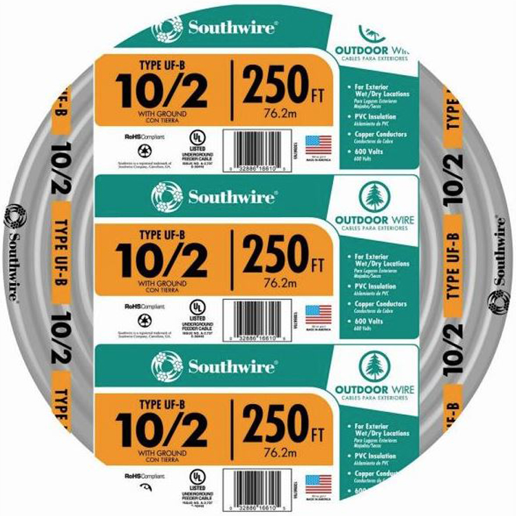 Southwire&reg; 10/2UF-W/GX250